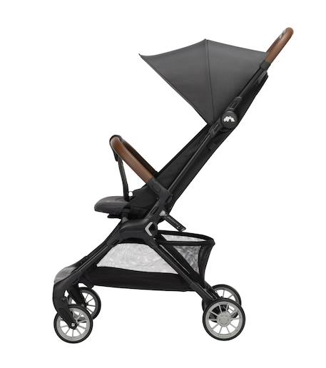 Poussette naissance ultra compacte zephir, compatible cabine Graphite mineral+Vert mineral 2 - vertbaudet enfant 