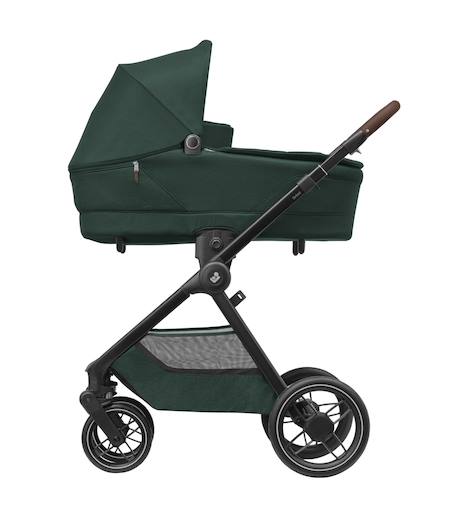 Poussette naissance oxford avec nacelle sense Graphite twillic+Noir twillic+Truffe twillic+Vert twillic 22 - vertbaudet enfant 