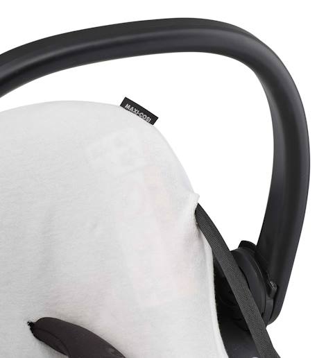 Housse d'été pour siège auto bébé coral Blanc naturel 3 - vertbaudet enfant 