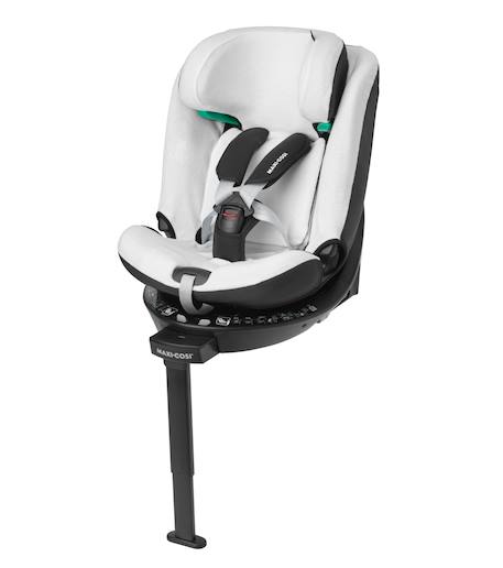 Housse en coton biologique pour siège auto emerald 360 s Blanc naturel 1 - vertbaudet enfant 