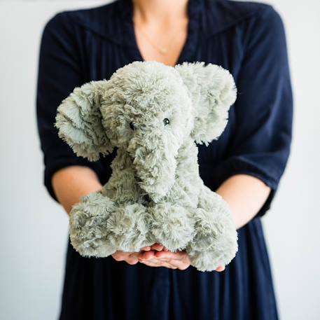 Peluche bouillotte éléphant Gris 3 - vertbaudet enfant 