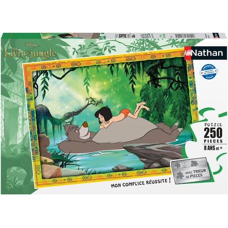 Puzzle le livre de la jungle 250 pcs Blanc 1 - vertbaudet enfant 