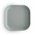 Lot de 2 assiettes carrées Ivoire+Sage 4 - vertbaudet enfant 