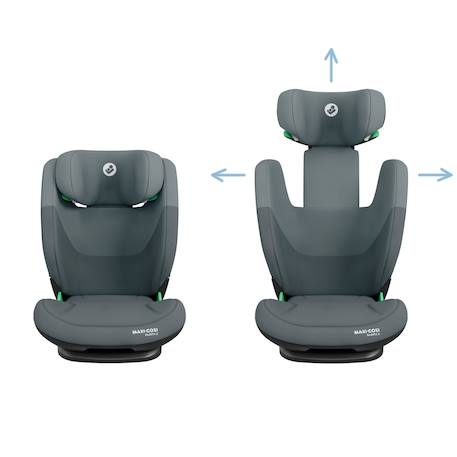 Siège auto enfant , i-size et isofix rodifix s Graphite tonal+Noir tonal 3 - vertbaudet enfant 