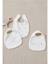 Lot de 3 bavoirs imprimé savane en jersey gaufré Beige 2 - vertbaudet enfant 