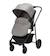 Poussette 3 en 1 i-size avec assise convertible en nacelle et cosi, haze Gris mineral 2 - vertbaudet enfant 