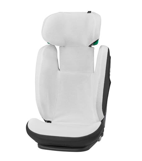 Housse d'été en coton biologique pour siège auto rodifix pro et rodifix s i-size Blanc naturel 1 - vertbaudet enfant 