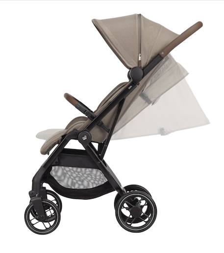 Poussette naissance ultra-compacte soho Graphite essentiel+Gris select+Truffe twillic+Vert essentiel 15 - vertbaudet enfant 