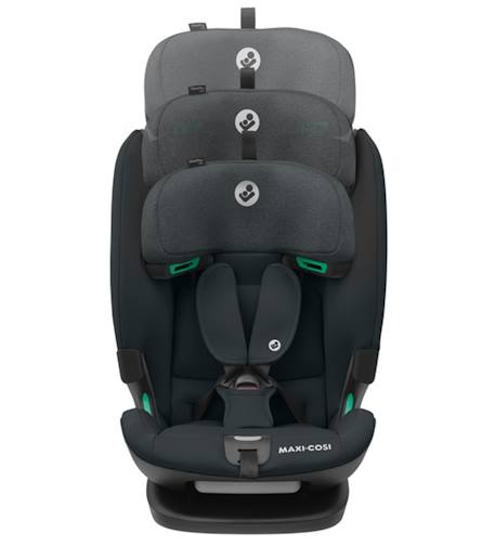 Siège auto enfant evolutif multi-âge titan plus i-size Graphite authentique+Noir authentique 3 - vertbaudet enfant 