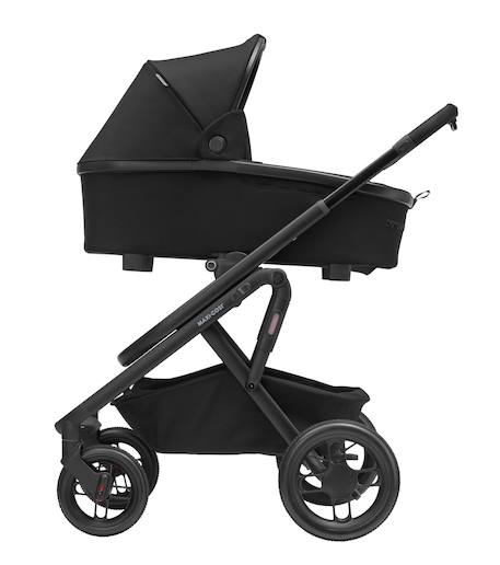 Poussette tout-terrain avec nacelle bébé lila xp+ Graphite essentiel+Noir essentiel 10 - vertbaudet enfant 