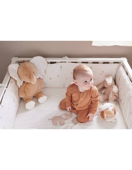 Tapis de parc veloudoux - bali & moka Ecru 6 - vertbaudet enfant 