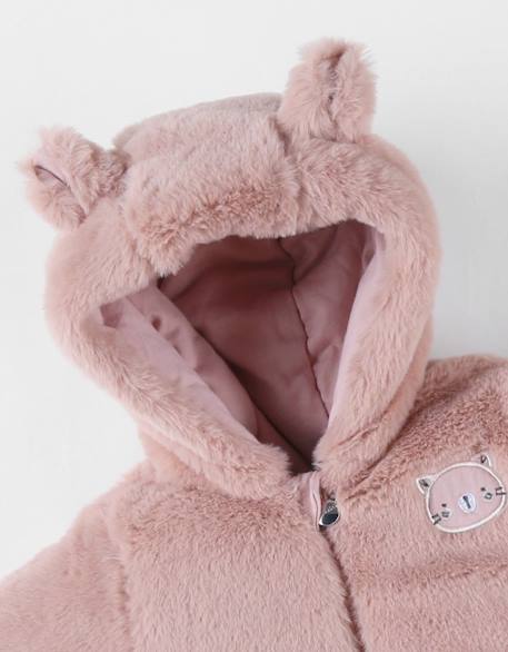 Veste à capuche groloudoux® Rose 4 - vertbaudet enfant 