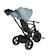 Poussette et tricycle bébé 2 en 1 windy Bleu minéral+Gris teinté+Vert minéral 3 - vertbaudet enfant 