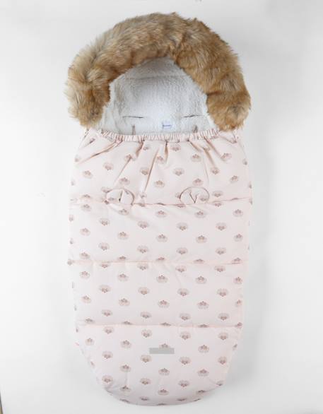 Chancelière en toile étanche Beige 1 - vertbaudet enfant 