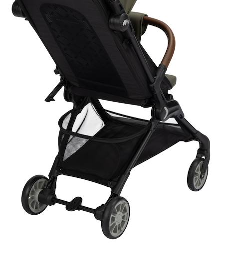 Poussette naissance ultra compacte zephir, compatible cabine Graphite mineral+Vert mineral 11 - vertbaudet enfant 