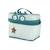 Trousse de toilette crocodile Vert canard 1 - vertbaudet enfant 