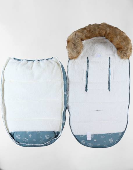 Chancelière en toile étanche Bleu 3 - vertbaudet enfant 