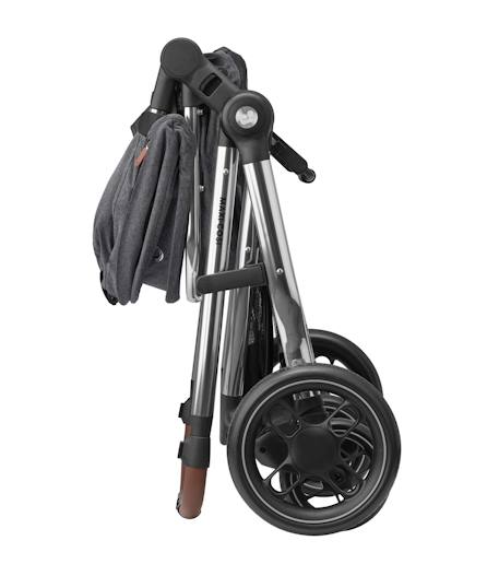 Poussette 2 en 1 avec nacelle intégrée zelia 3 luxe Gris twillic 5 - vertbaudet enfant 