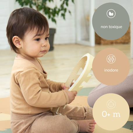 Tapis de jeu mousse à assembler jungle Jungle 2 - vertbaudet enfant 