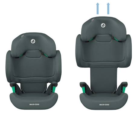 Siège auto enfant , i-size et isofix rodifix r Graphite authentique+Noir authentique 3 - vertbaudet enfant 