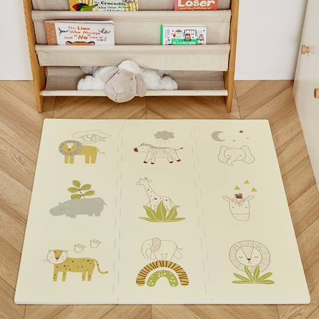 Tapis de jeu mousse à assembler safari animals Safari animals 5 - vertbaudet enfant 