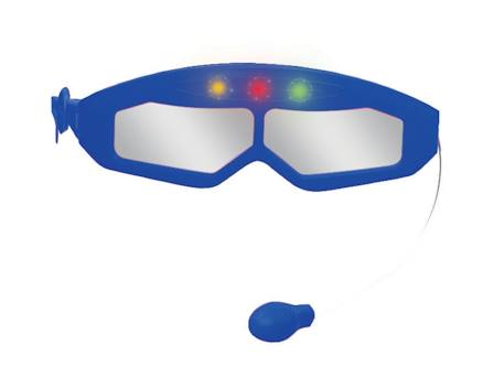 Guitare électronique lumineuse avec lunettes et micro spider-man Bleu 5 - vertbaudet enfant 