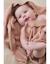 Couverture en tricot bio Bleu+Marron+Rose 15 - vertbaudet enfant 