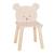 Chaise ours en bois Rose 1 - vertbaudet enfant 