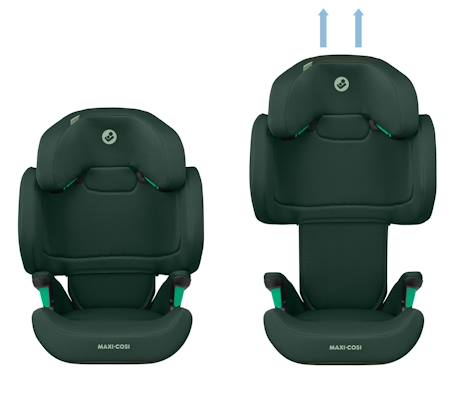 Siège auto enfant , i-size et isofix rodifix r Graphite authentique+Noir authentique+Vert authentique 14 - vertbaudet enfant 