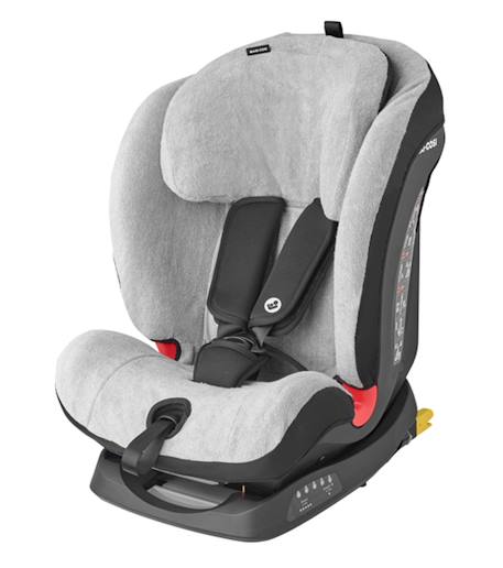Housse d'été éponge pour siège titan et titan+, lavable en machine Gris frais 1 - vertbaudet enfant 