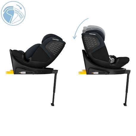 Siège auto pivotant  evolutif et i-size emerald 360 s, Graphite tonal+Noir tonal+Tonal truffle 9 - vertbaudet enfant 