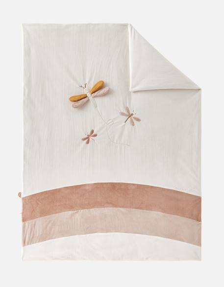 Couverture  libellules en veloudoux® Blanc 1 - vertbaudet enfant 