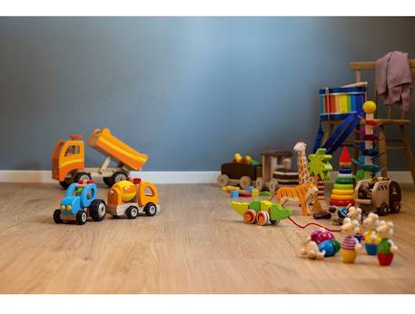 Camion toupie en bois Orange 3 - vertbaudet enfant 