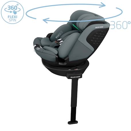 Siège auto pivotant  evolutif et i-size emerald 360 s, Graphite tonal+Noir tonal+Tonal truffle 2 - vertbaudet enfant 