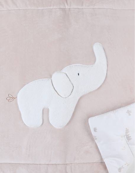 Tapis de parc veloudoux - bali Ecru 5 - vertbaudet enfant 