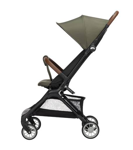 Poussette naissance ultra compacte zephir, compatible cabine Graphite mineral+Vert mineral 8 - vertbaudet enfant 