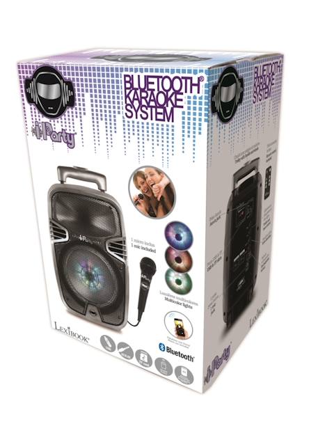 Systeme karaoke Bluetooth avec roulettes, lumières et micro MULTICOLORE 2 - vertbaudet enfant 