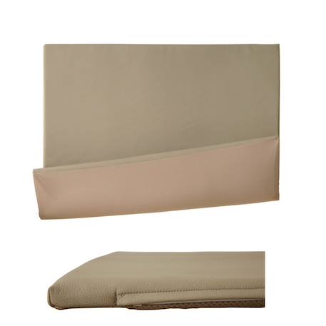 Tapis enfant à mémoire de forme cuir vegan padded Cream+Sand 11 - vertbaudet enfant 