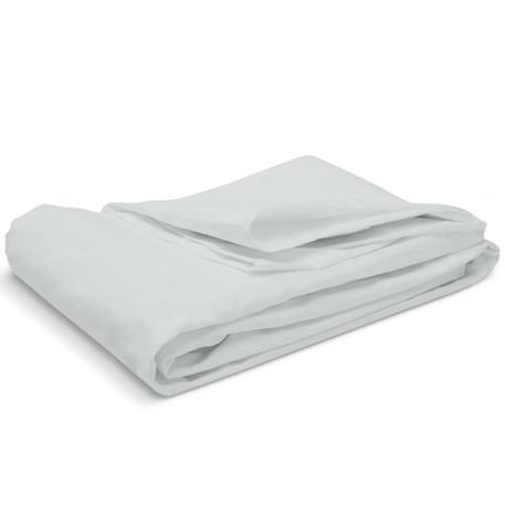 Drap housse uni percale de coton bonnet 28cm Anthracite+Gris clair+Kaki+Moutarde 8 - vertbaudet enfant 