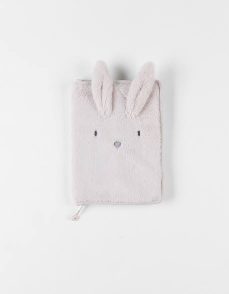 Protège carnet de santé fausse fourrure - moka Beige 1 - vertbaudet enfant 