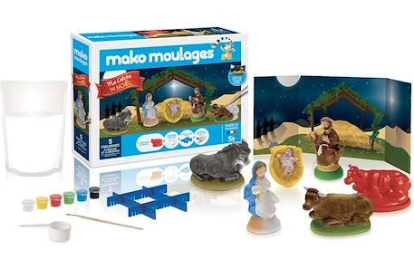 Coffret moulage crèche de noël Bleu 2 - vertbaudet enfant 