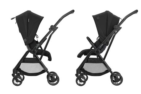 Poussette citadine ultra compacte leona Noir essentiel 6 - vertbaudet enfant 