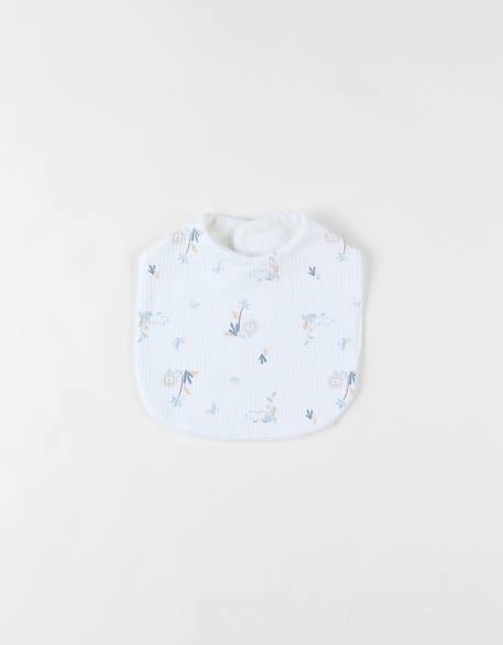 Lot de 3 bavoirs imprimé savane en jersey gaufré Beige 3 - vertbaudet enfant 