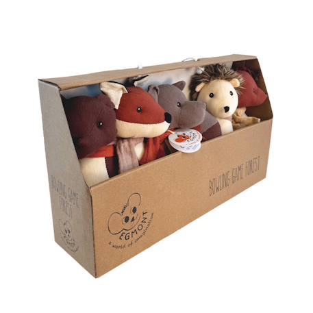 Jeu de quilles forêt Multi-coloured 3 - vertbaudet enfant 