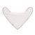 Lot de 2 bavoirs bandanas Blanc+Ecru imprimé 5 - vertbaudet enfant 