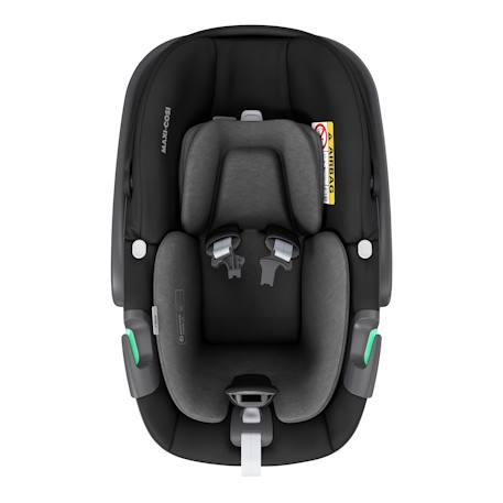 Siège auto bébé i-size pebble 360 Noir essentiel+Vert essentiel 4 - vertbaudet enfant 