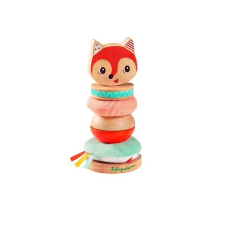 Pyramide à empiler alice Orange 3 - vertbaudet enfant 
