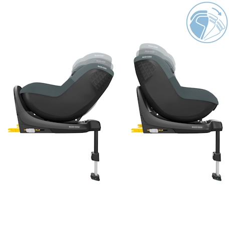 Siège auto enfant i-size et inclinable pearl s Graphite tonal+Noir tonal 6 - vertbaudet enfant 
