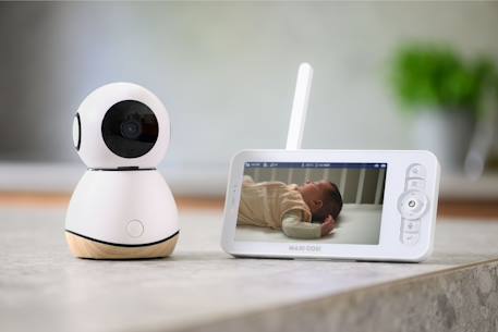 Babyphone ecoute-bébé video see pro Blanc 5 - vertbaudet enfant 