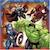 Puzzle les puissants avengers 3x49 pcs Bleu 3 - vertbaudet enfant 